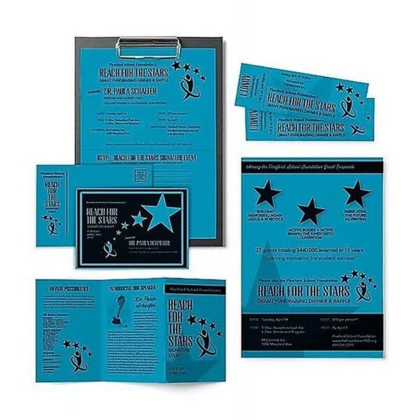 Neenah Paper Astrobrights Colored Card Stock 65 lb. 8-1/2 x 11 Celestial Blue - Image 2