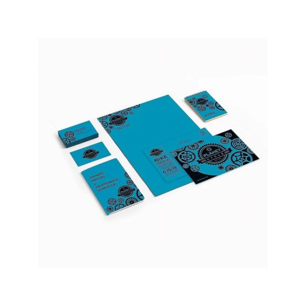 Neenah Paper Astrobrights Colored Card Stock 65 lb. 8-1/2 x 11 Celestial Blue - Image 4